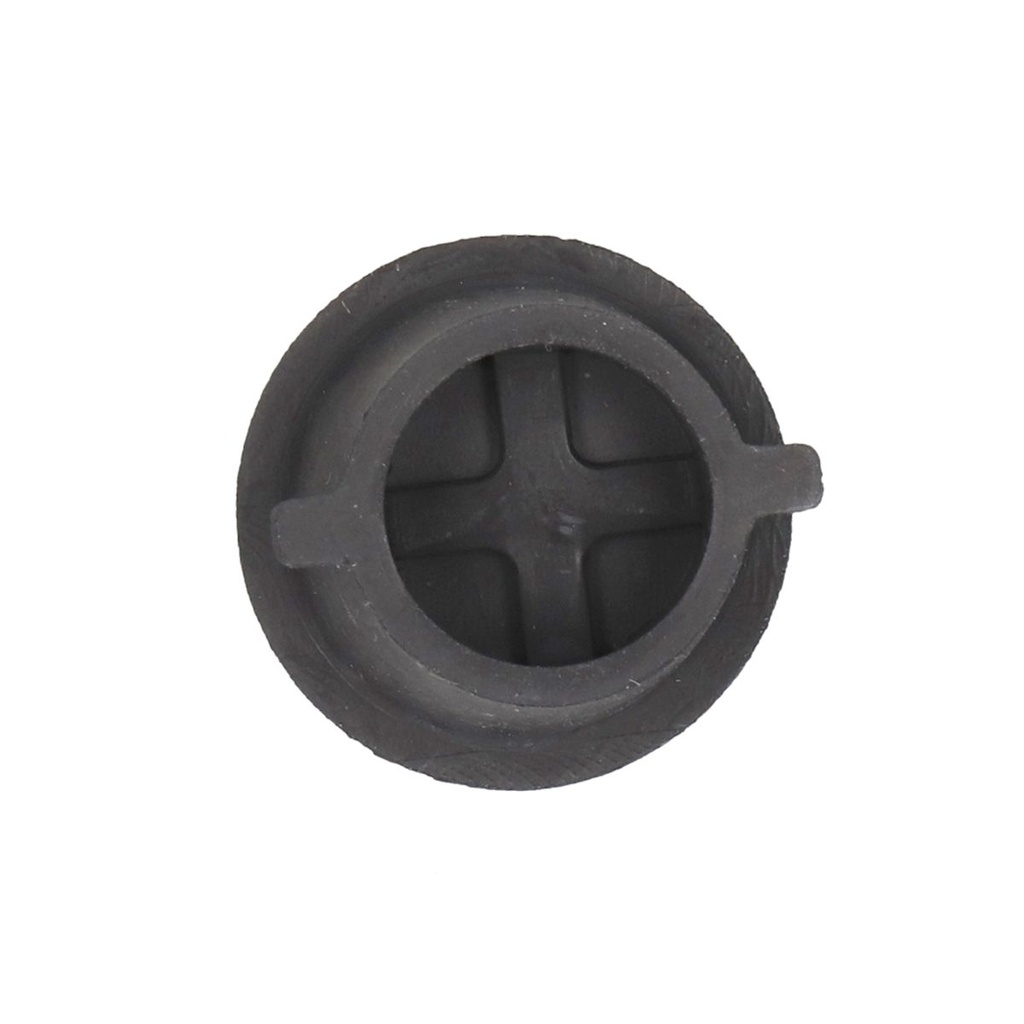 Foot rest screw rubber cover