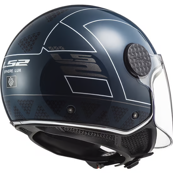 LS2 Open Face Helmet - OF-558 SPHERE LUX LINUS (Gloss Cobalt)