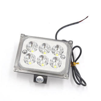 Rectangular 6 LED Fog Light