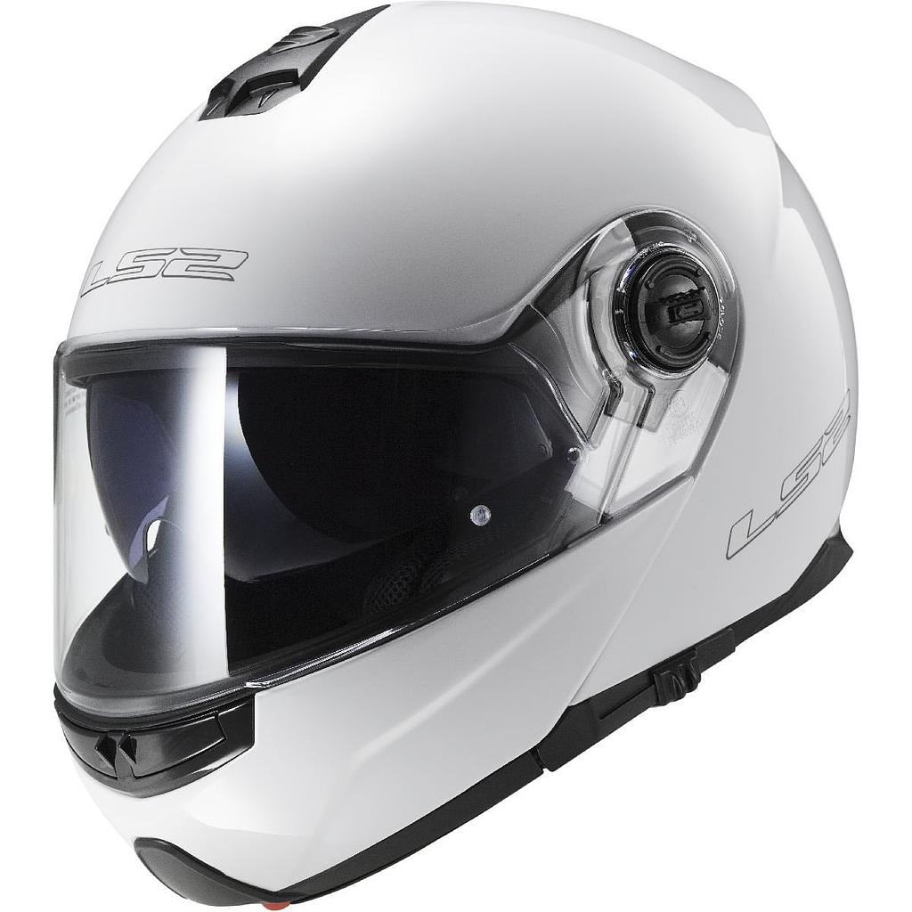 LS2 Modular Helmet - 325 STROBE (SOLID White)