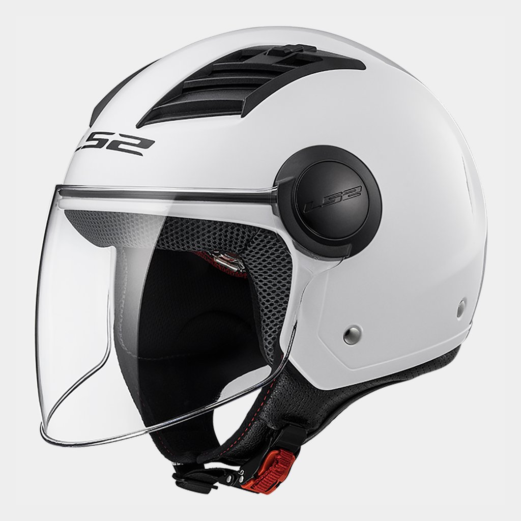LS2 Open Face Helmet - OF-562 AIRFLOW (SOLID White)