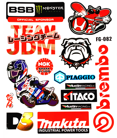 Sticker Card FG-082