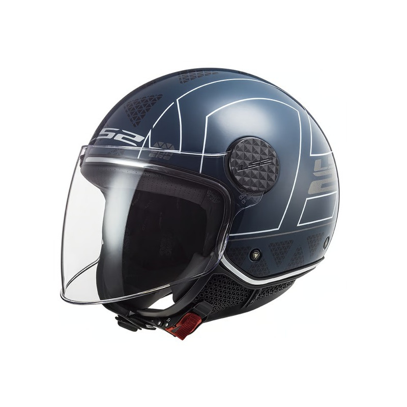 خوزه مفتوحه - LS2 Helmet - 558 SPHERE LUX LINUS (بترولي)